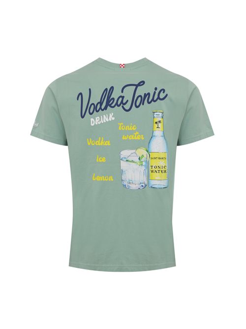 T-shirt con stampa Vodka Tonic Mc2 Saint Barth | TSHIRT MAN02242H DRINK TONIC 53